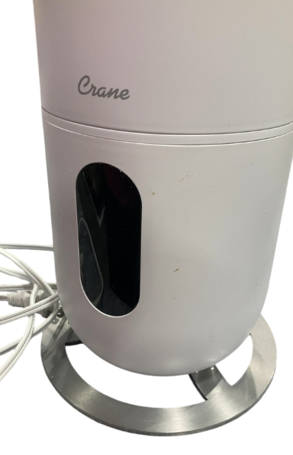 Crane 2 Gal. Ultrasonic Cool Mist Tower Humidifier with Germicidal UV-A Light, White