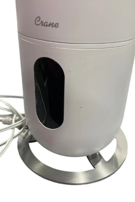 Crane 2 Gal. Ultrasonic Cool Mist Tower Humidifier with Germicidal UV-A Light, White