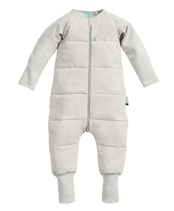 ErgoPouch Sleep Onesie, 2.5, Grey Marle, Small 6-12 Months