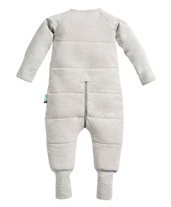 ErgoPouch Sleep Onesie, 2.5, Grey Marle, Small 6-12 Months