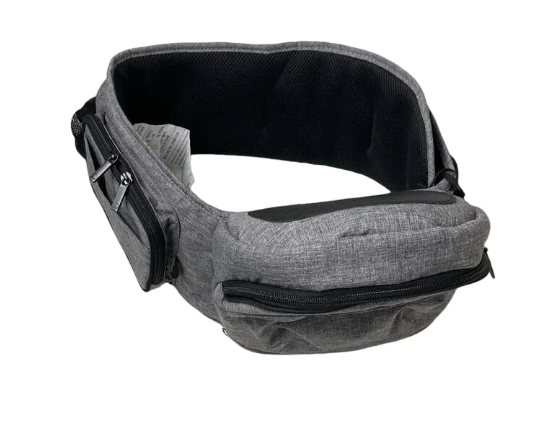 TushBaby Hip Baby Carrier, Grey