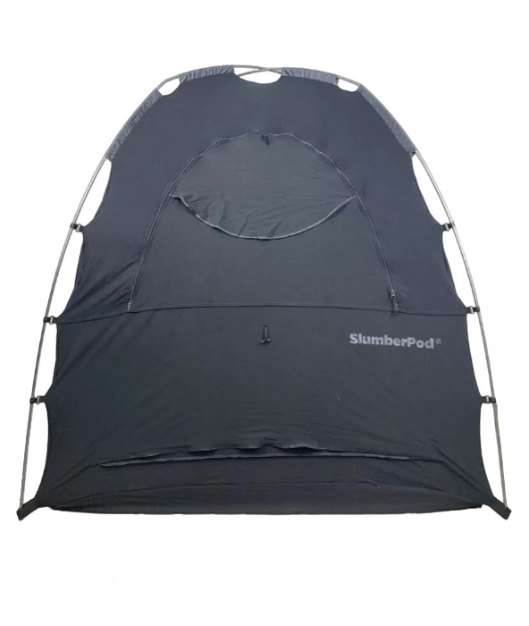 SlumberPod 2.0 Sleep Canopy, Black with Gray