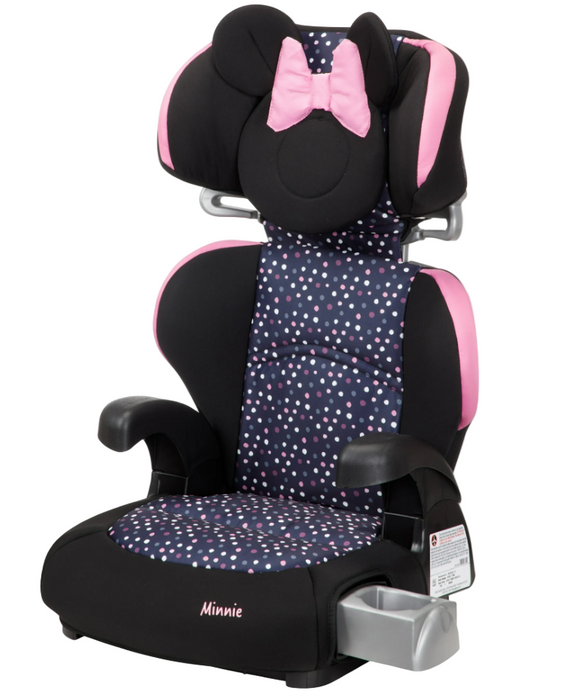 Disney Baby Pronto! Belt Positioning Booster Car Seat, 2025, Minnie Dot Party