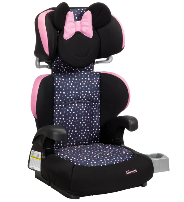 Disney Baby Pronto! Belt Positioning Booster Car Seat, 2025, Minnie Dot Party