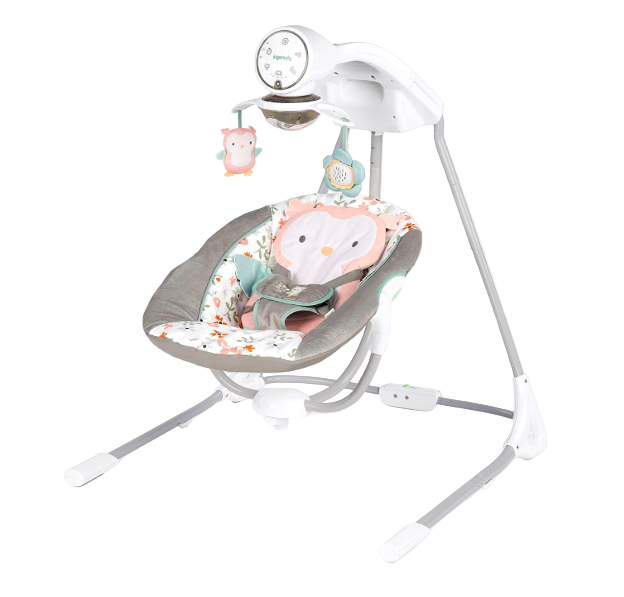 Shop Ingenuity InLighten Soothing Swing, Nally Owl at GoodBuy Gear