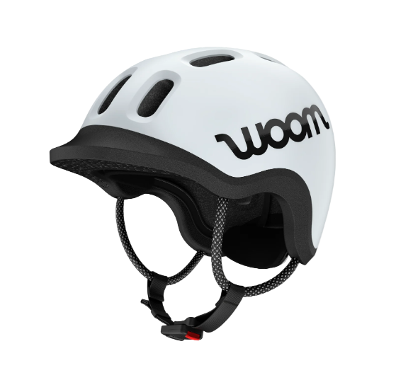 Woom Ready Kids Helmet, XSmall, Without Light, Pale Grey