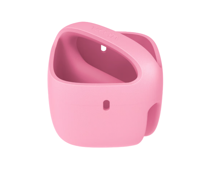 Woom POP Kids' Bike Basket, Marshmallow Pink