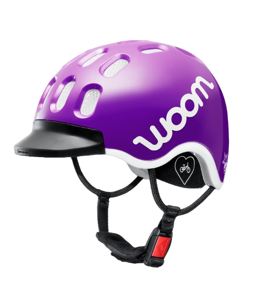 Woom Kids Helmet, Medium, Purple Haze