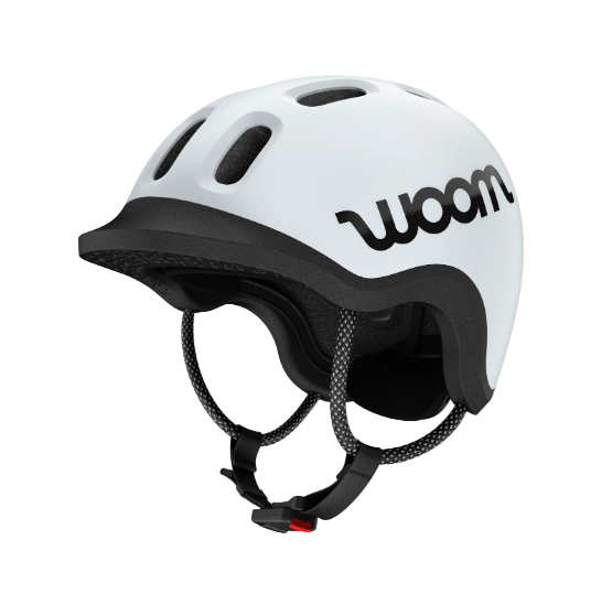Woom Ready Kids Helmet, Medium, Without Light, Pale Grey