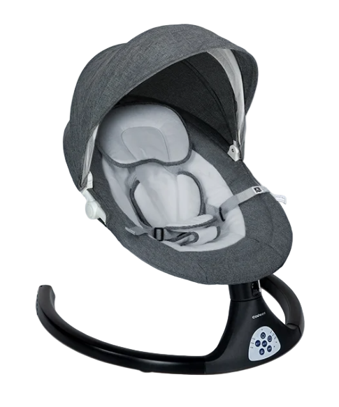 Caveen Electric Bluetooth Baby Rocker, Black