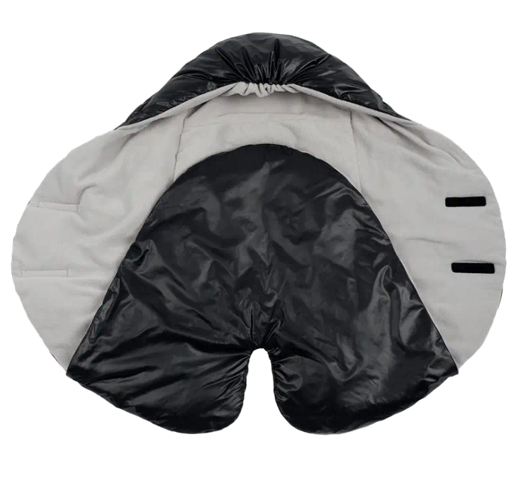 7 A.M. Enfant Nido, Black, Small (0-6 Months)