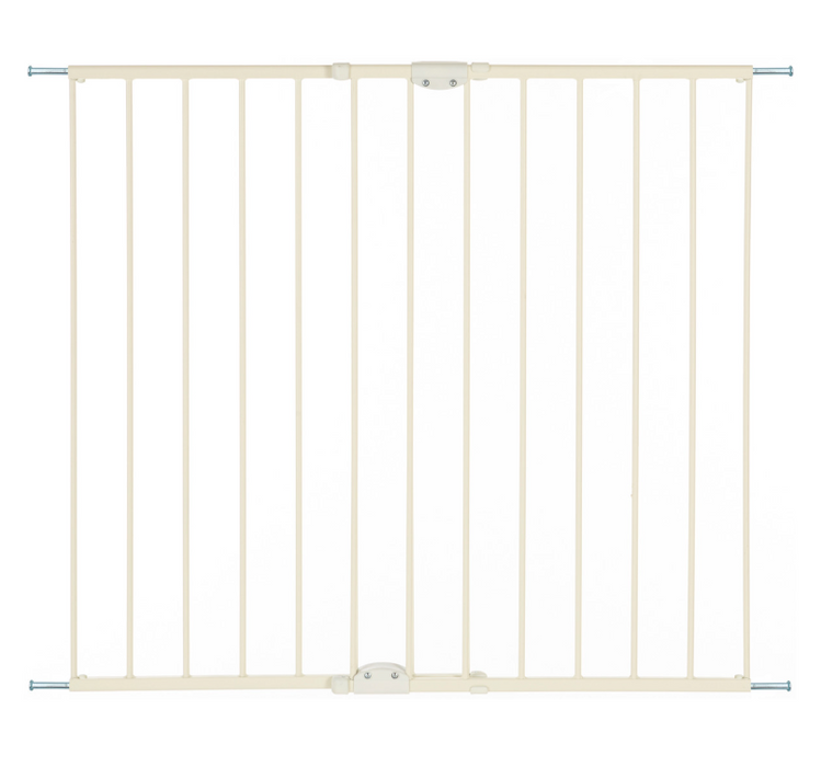 Toddleroo By North States Easy Swing & Lock Baby Gate, Warm White, 36" Tall, Series 2