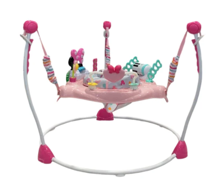 Bright Starts Disney Baby Minnie Mouse Baby Activity Center Jumper, Forever Besties