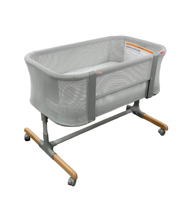 Skip Hop Cozy-Up 2-in-1 Bedside Sleeper and Bassinet, Grey