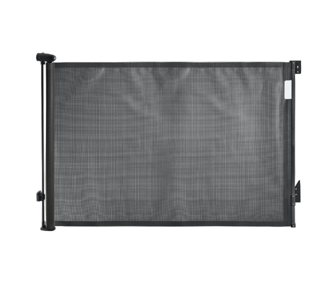 Dreambaby Glide 'N Hide Extra Tall Retractable Baby Gate, Black