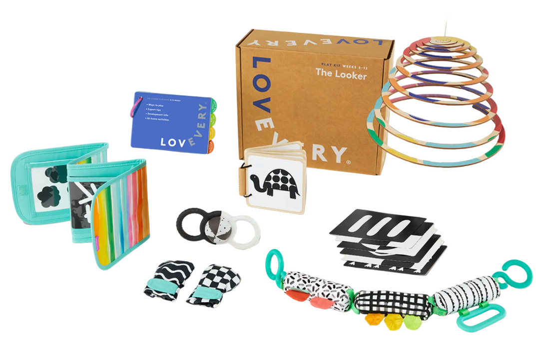 Lovevery The Looker Play Kit, Multicolor