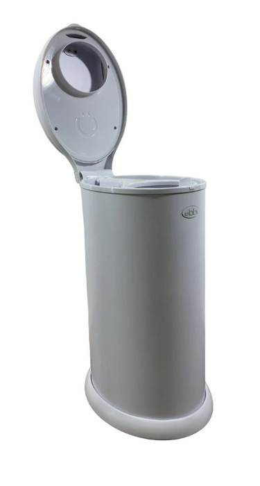 Ubbi Diaper Pail Value Gift Set, Matte White