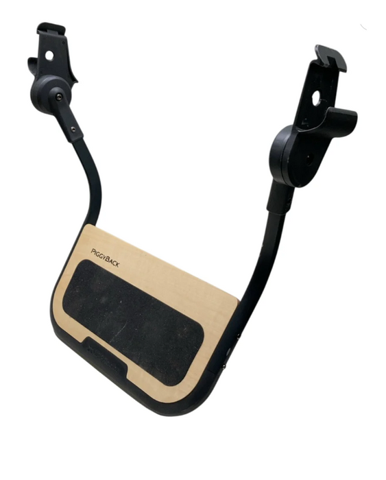 UPPAbaby VISTA PiggyBack Ride-Along Board, 2015+, Natural Wood/Black