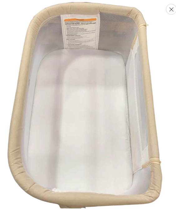 Baby Delight Beside Me Dreamer Bassinet & Bedside Sleeper, Organic Oat