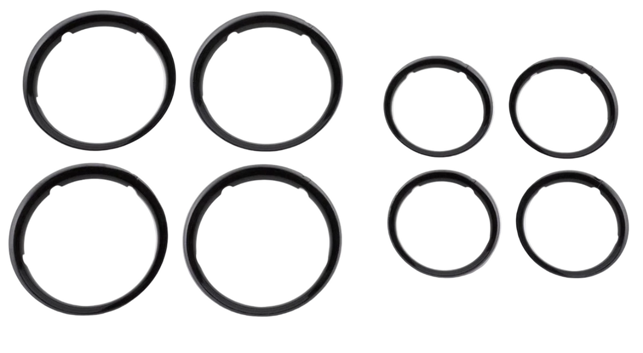 Bugaboo Fox Wheel Caps, Reflective Stellar