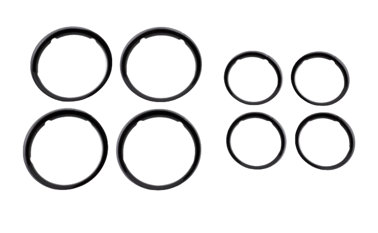 Bugaboo Fox Wheel Caps, Reflective Stellar