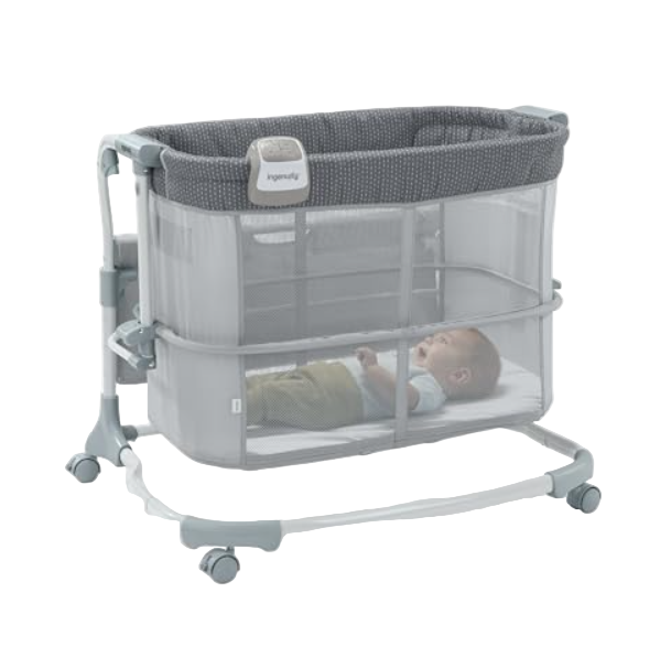 Ingenuity Dream & Grow Bedside Bassinet, Handstitch
