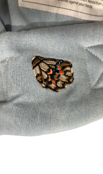 Mabē The Monarch Carrier, Dream Wash Denim