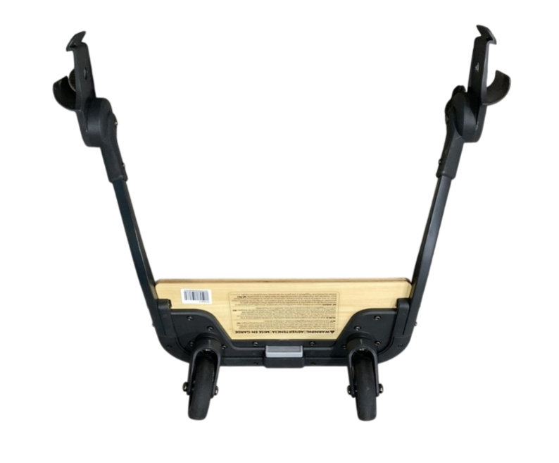 UPPAbaby VISTA PiggyBack Ride-Along Board, 2015+, Natural Wood/Black