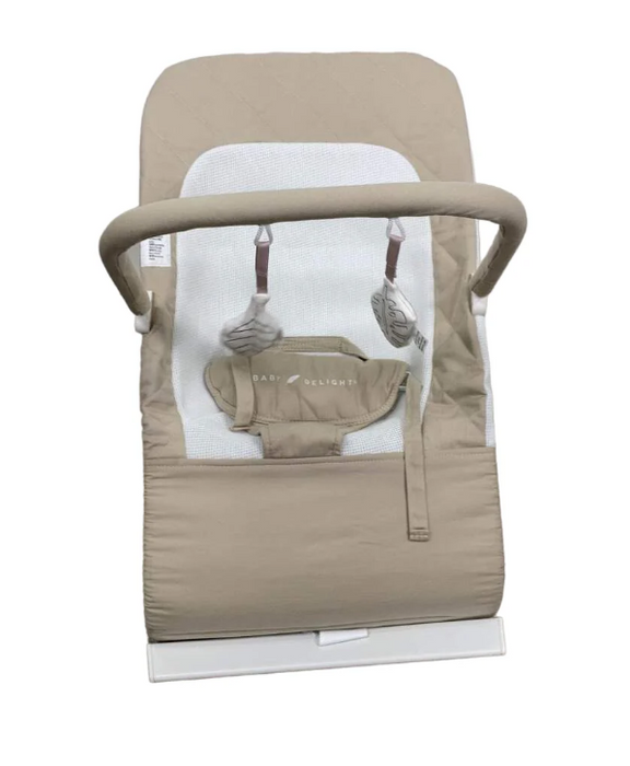 Baby Delight Alpine Deluxe Portable Bouncer, Organic Oat