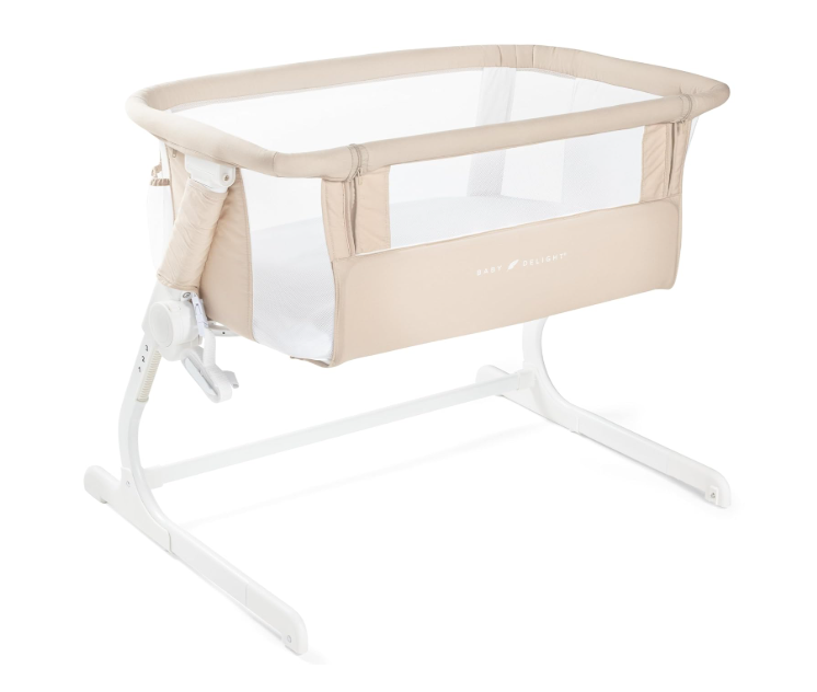 Baby Delight Beside Me Dreamer Bassinet & Bedside Sleeper, Organic Oat