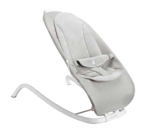 Munchkin Electric Baby Bouncer & Rocker with Digital Touch Display, Grey