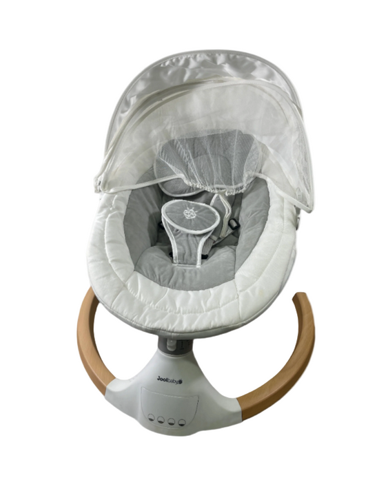Jool Nova Nature Baby Swing, Wood/White