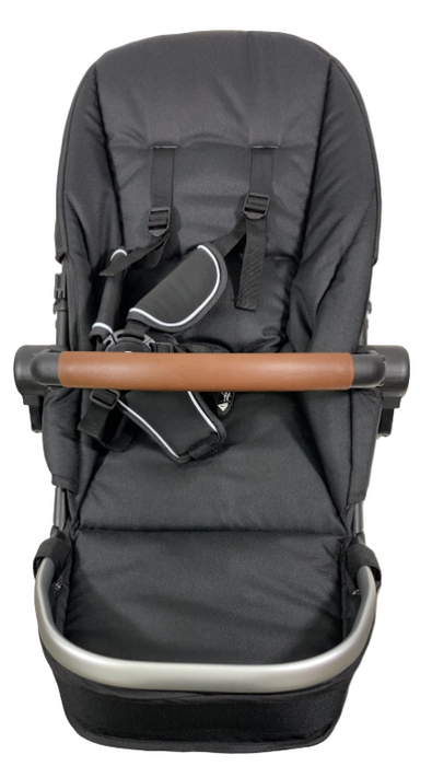 Mockingbird 2nd Seat Kit 2.0, No Canopy, No Canopy, Silver With Penny Leather