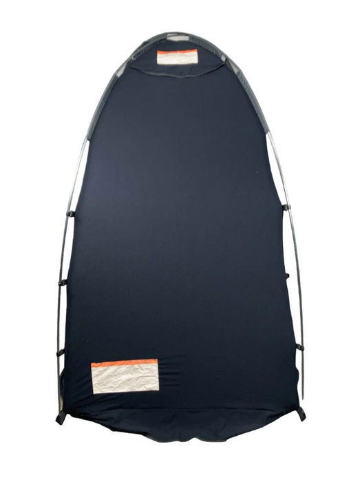 SlumberPod 3.0 Sleep Canopy with Fan, Black with Gray Accents