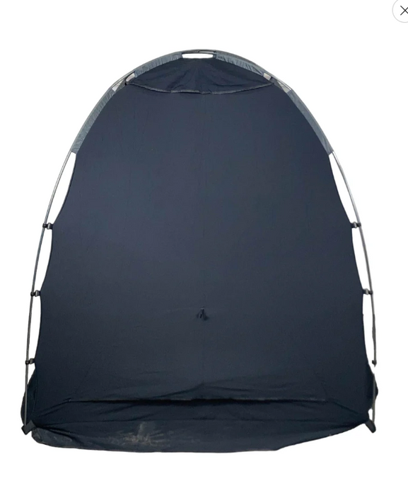SlumberPod 3.0 Sleep Canopy with Fan, Black with Gray Accents