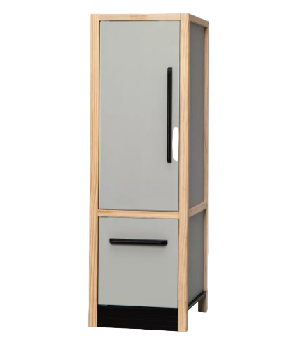 Hearth & Hand Magnolia Toy Refrigerator, Grey