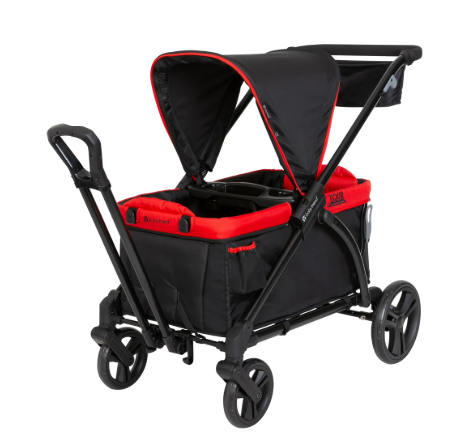 Baby Trend Tour 2-in-1 Stroller Wagon, 2024, Mars Red