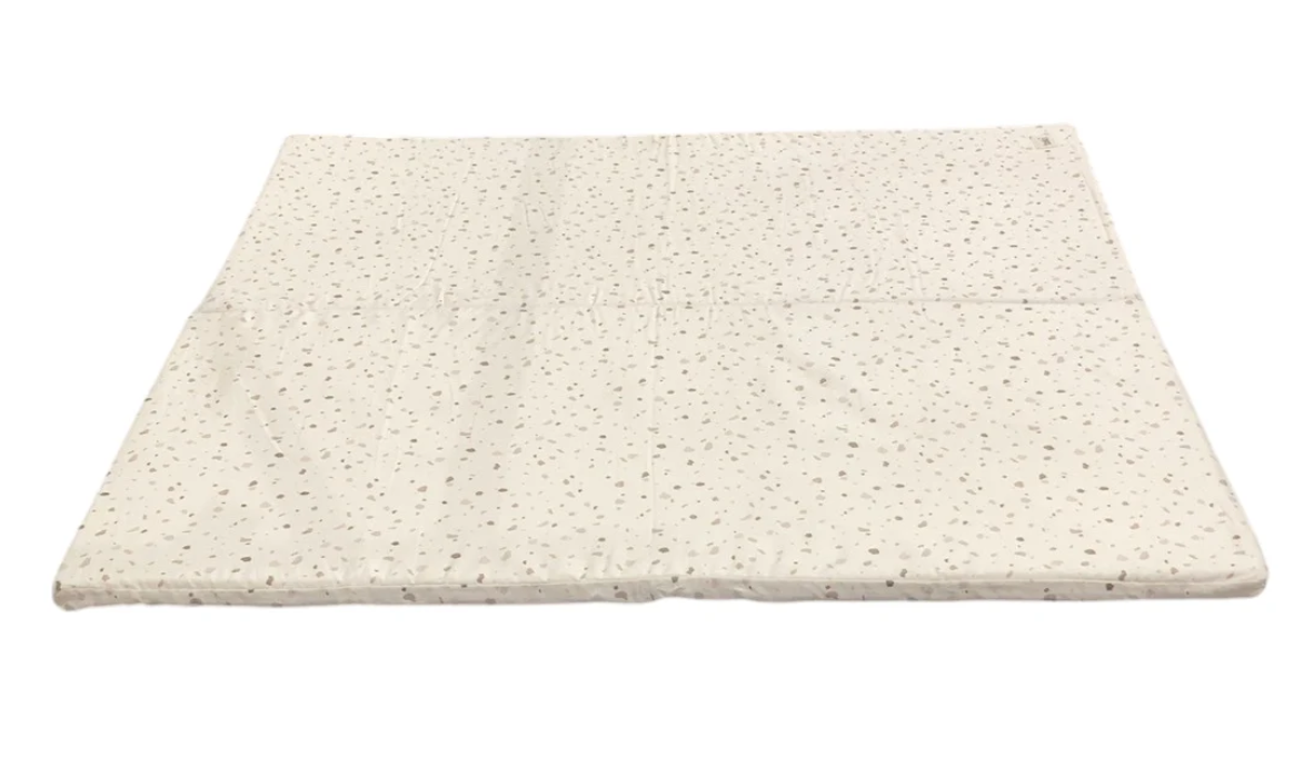 Toki Kids Standard Padded Play Mat 40" x 40", Terrazzo Chalk