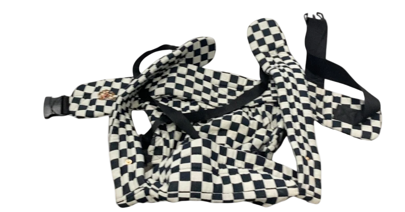 Mabē The Monarch Carrier, Ebony Check