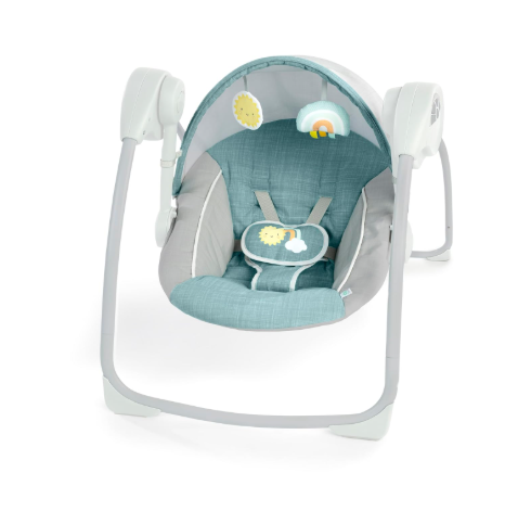 Ingenuity Sun Valley Canopy Portable Swing, Teal