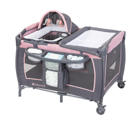 Baby Trend Lil' Snooze Deluxe III, Cozy Pink