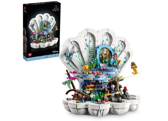 LEGO Disney The Little Mermaid Royal Clamshell, 43225