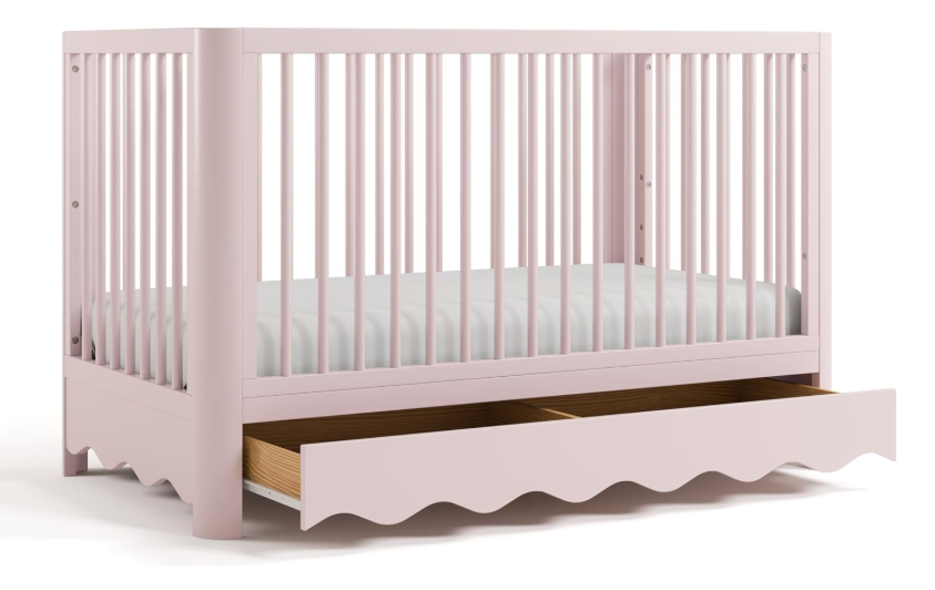 Stork Craft Casablanca Convertible Crib, Blush