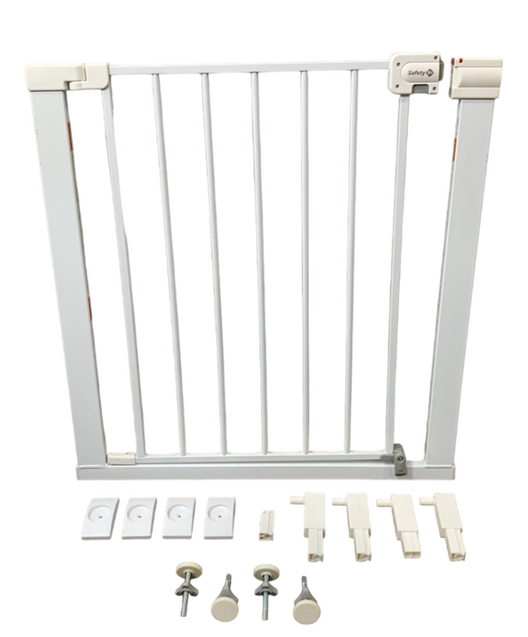 Safety 1st Easy Install Walk-Thru Gate, White