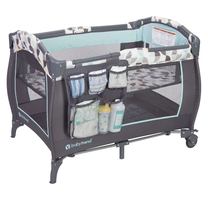 Baby Trend Trend-E Nursery Center Playard, Doodle Dots