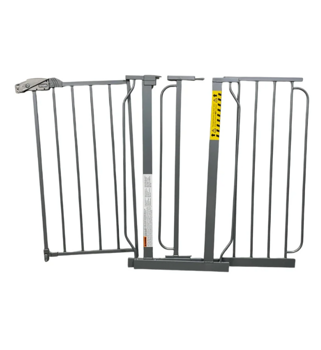 Regalo Easy Step Extra Wide Gate, 49-in, Platinum