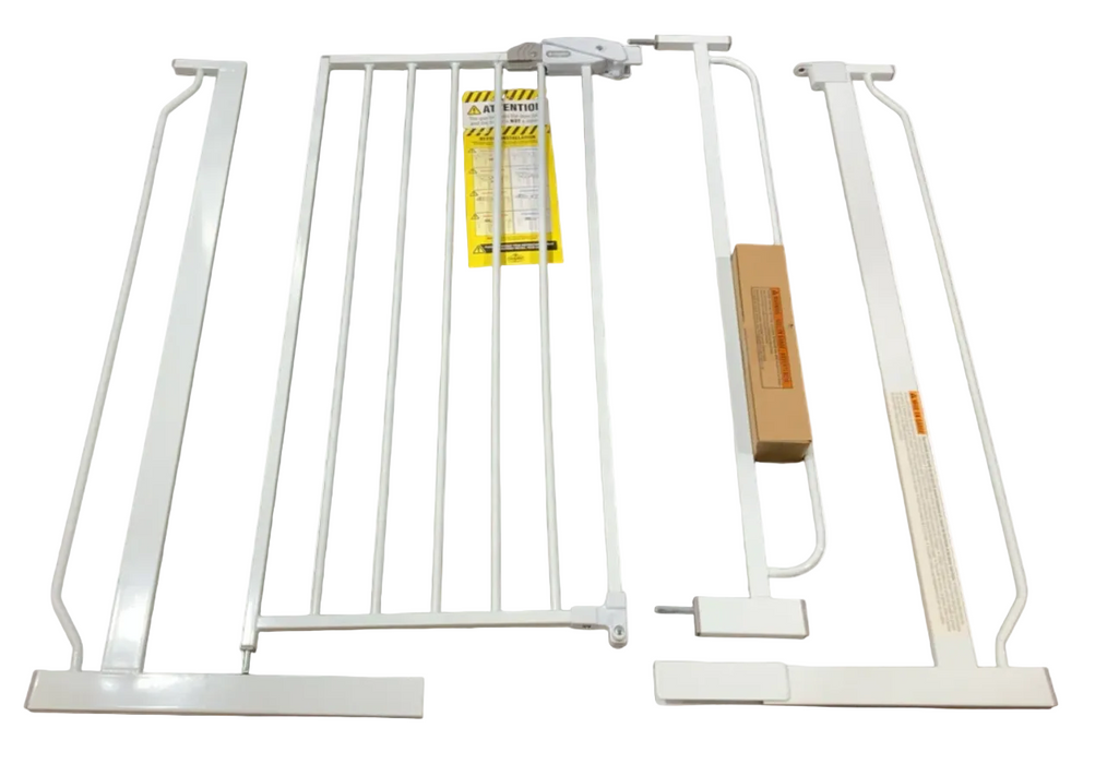Regalo Easy Step Extra Tall Safety Gate, White