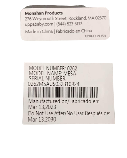 UPPAbaby Mesa/Mesa V2 Car Seat Base, 2023