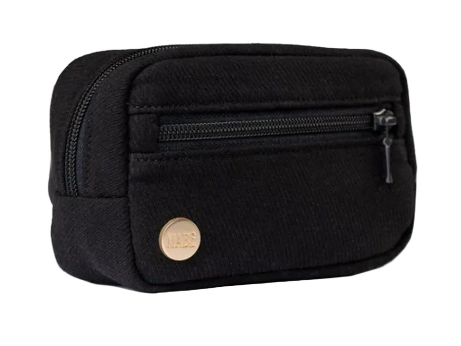 Mabē Monarch Accessory Bag, Ebony