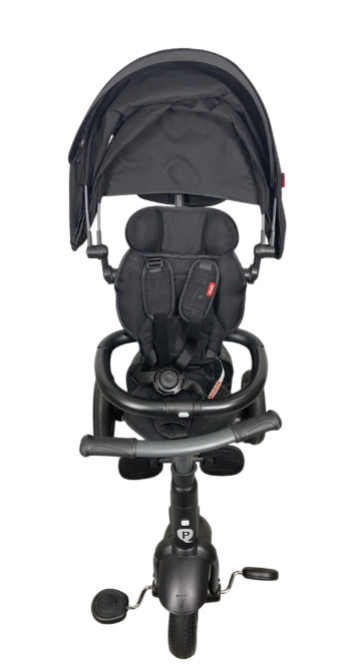 QPlay Rito Ultimate 3 In 1 Folding Trike, Black